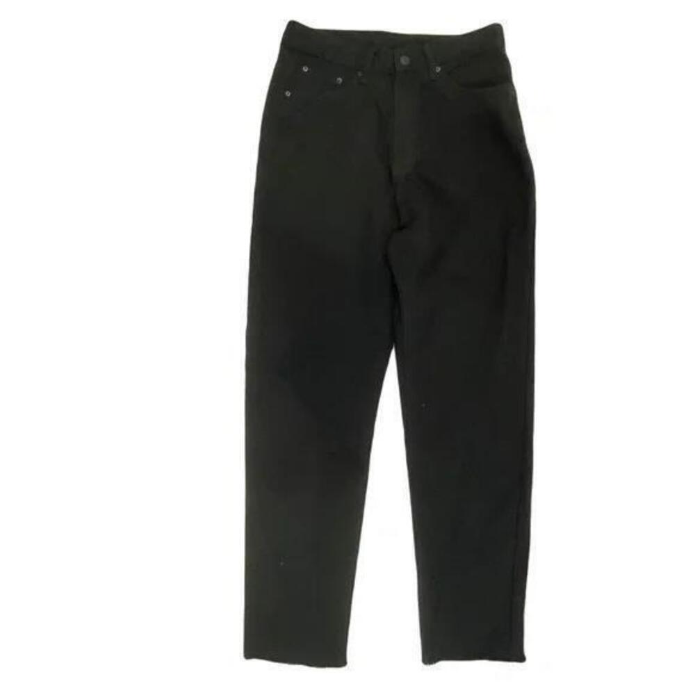 SHEIN High Rise Slim Straight Women's size Small Black Denim Jeans‎